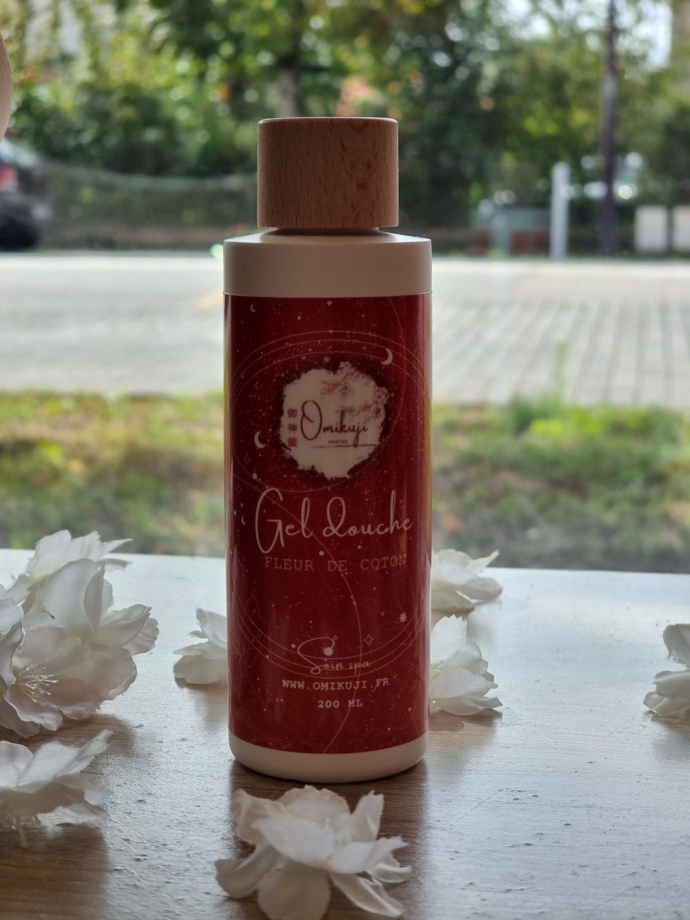 Gel douche fleur de coton